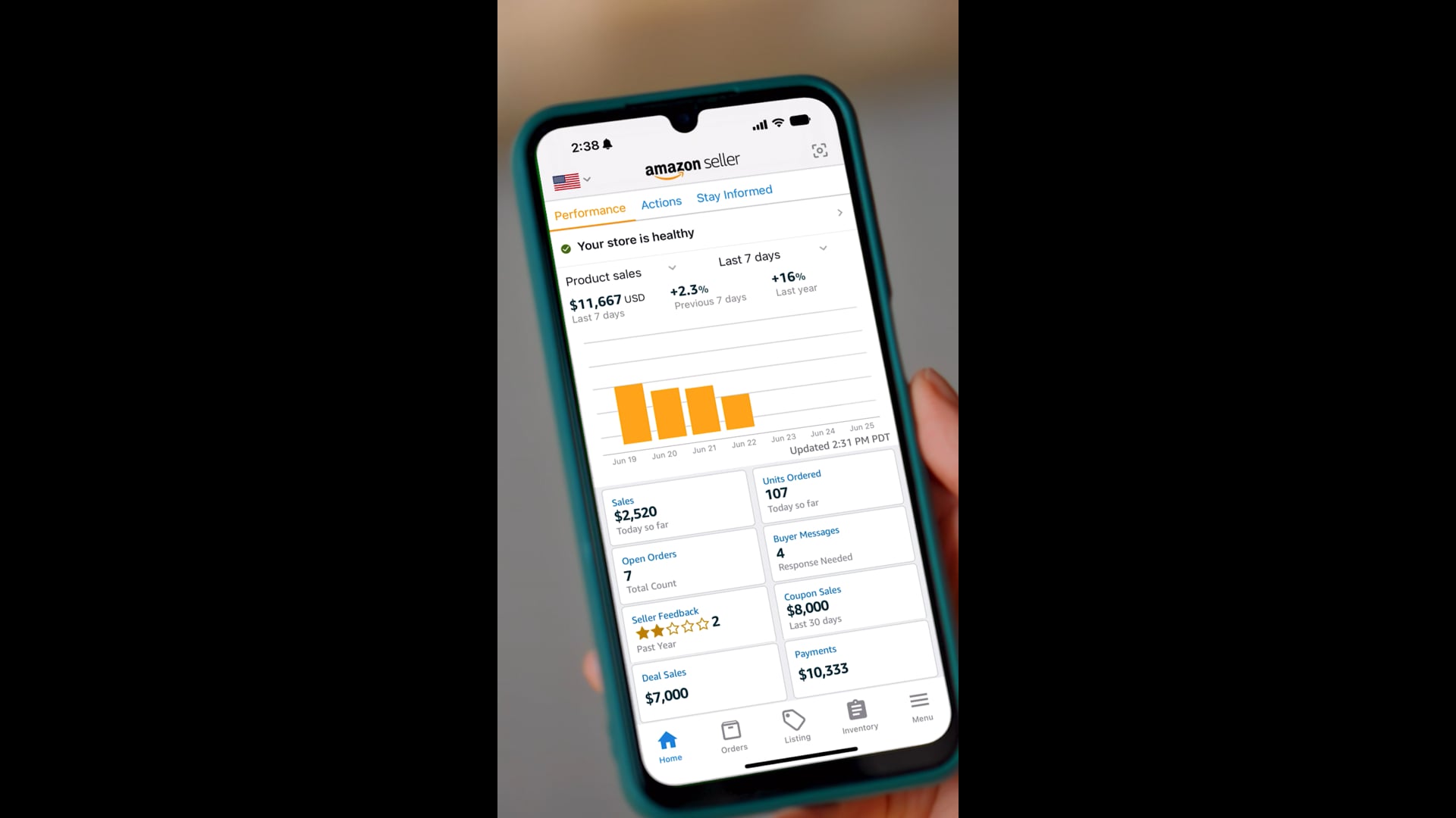 Amazon Sellers App 2025