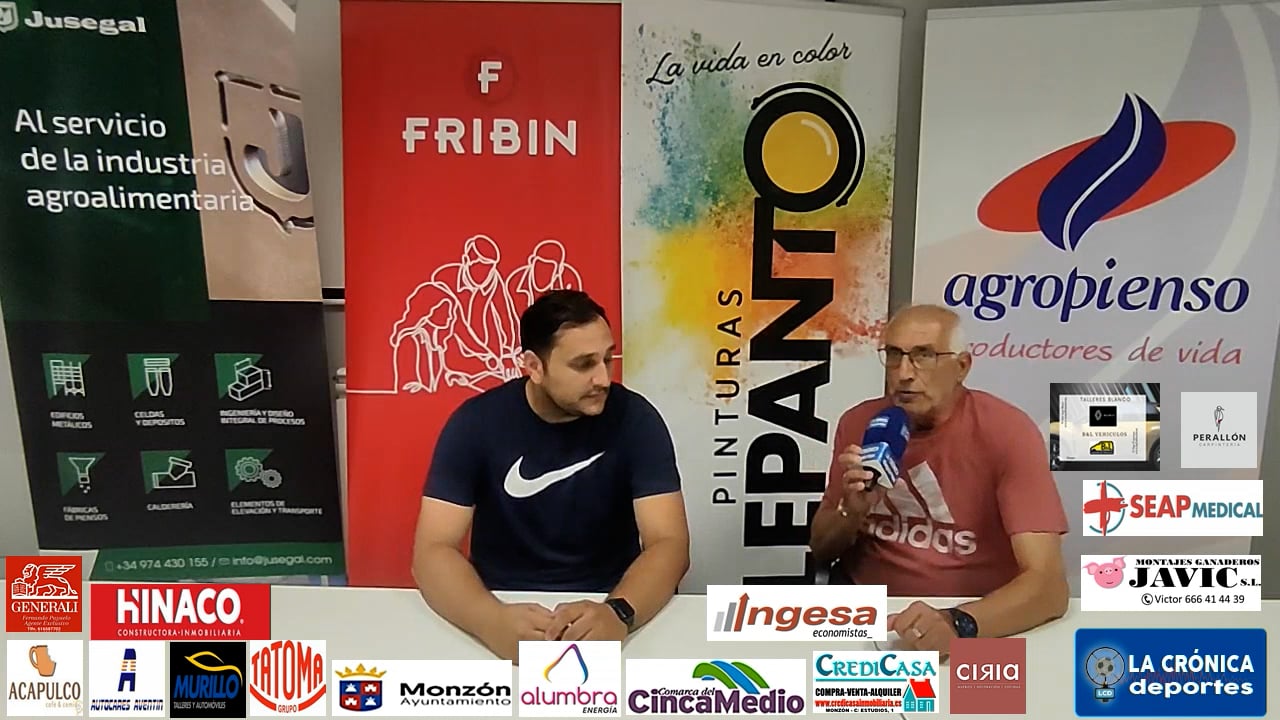 COPA DIPUTACIÓN PROVINCIAL DE HUESCA  OCTAVOS DE FINAL   AT.BINÉFAR 0-4 AT.MONZÓN ALUMBRA   DIEGO  GUILLEN ( ENTRENADOR AT.BINEFAR )
