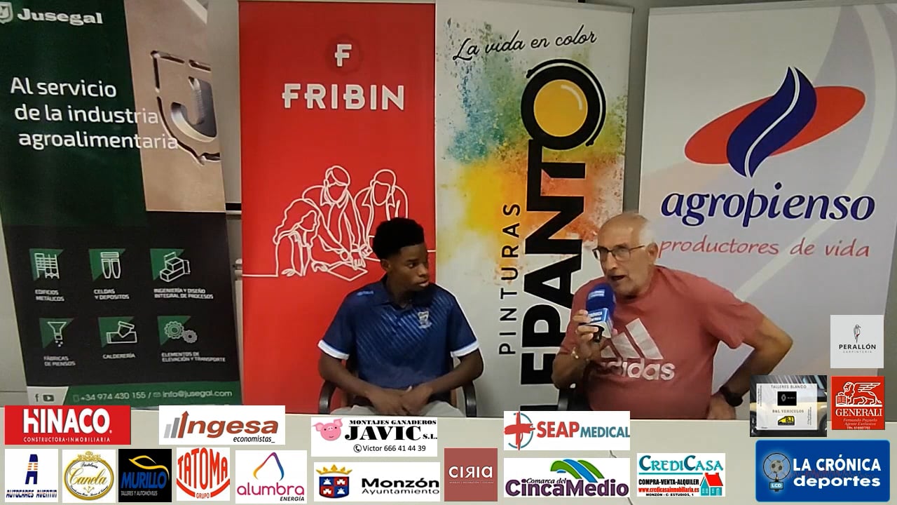 COPA DIPUTACIÓN PROVINCIAL DE HUESCA  OCTAVOS DE FINAL  AT.BINEFAR 0-4 AT.MONZÓN ALUMBRA  DAUDA   COULIBALY ( JUGADOR AT.BINEFAR )