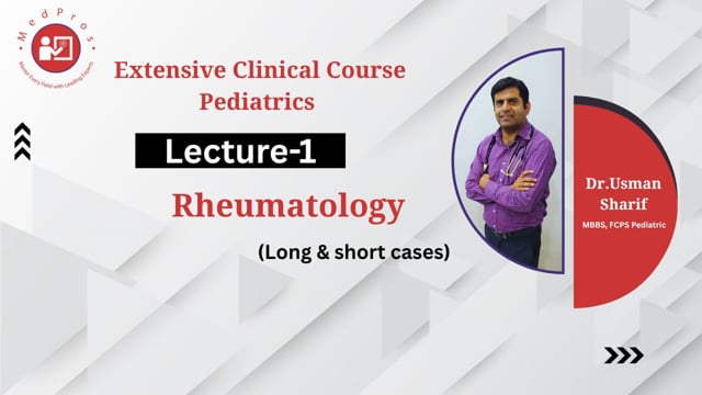  Lecture-1 || Dr Usman Shareef || Session Aug 25