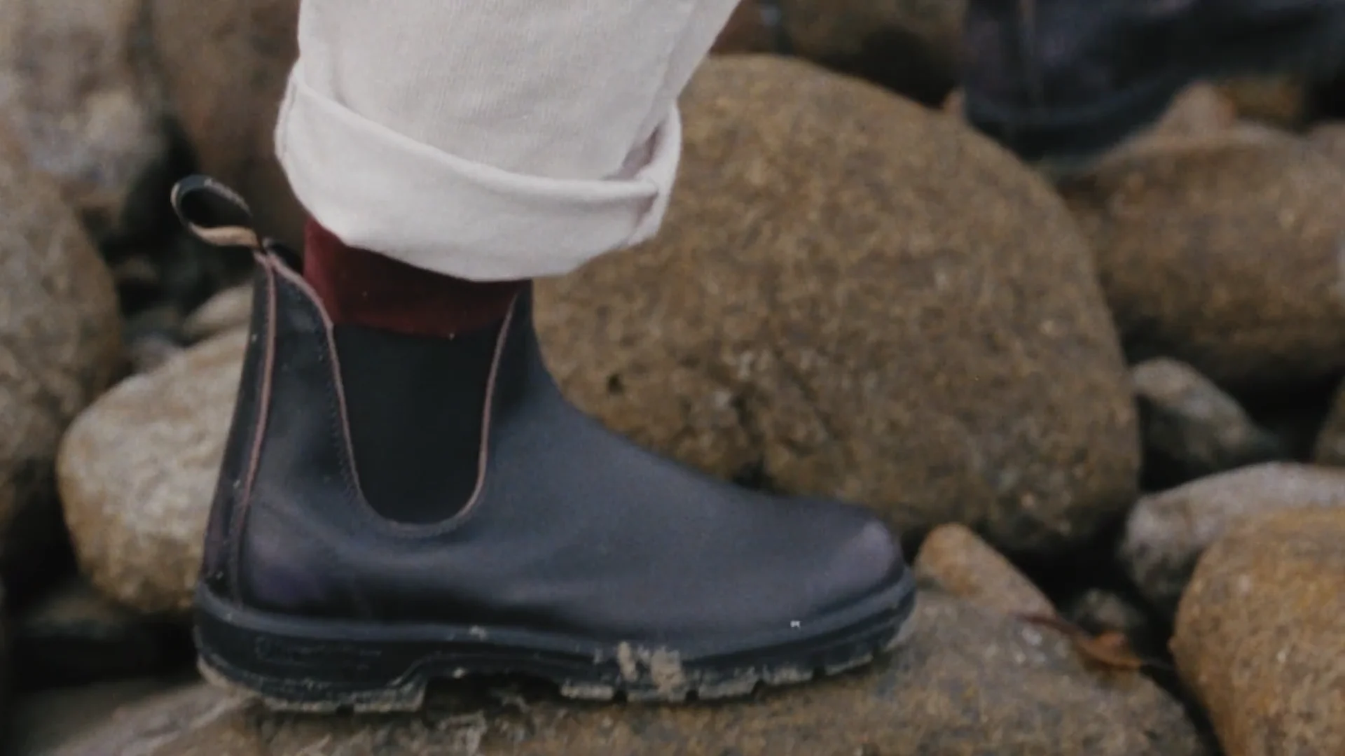 新品未使用品‼️BlundStone classics 25cm Vintage Zinc Brush Full Grain Leather Chelsea Boots, Men's