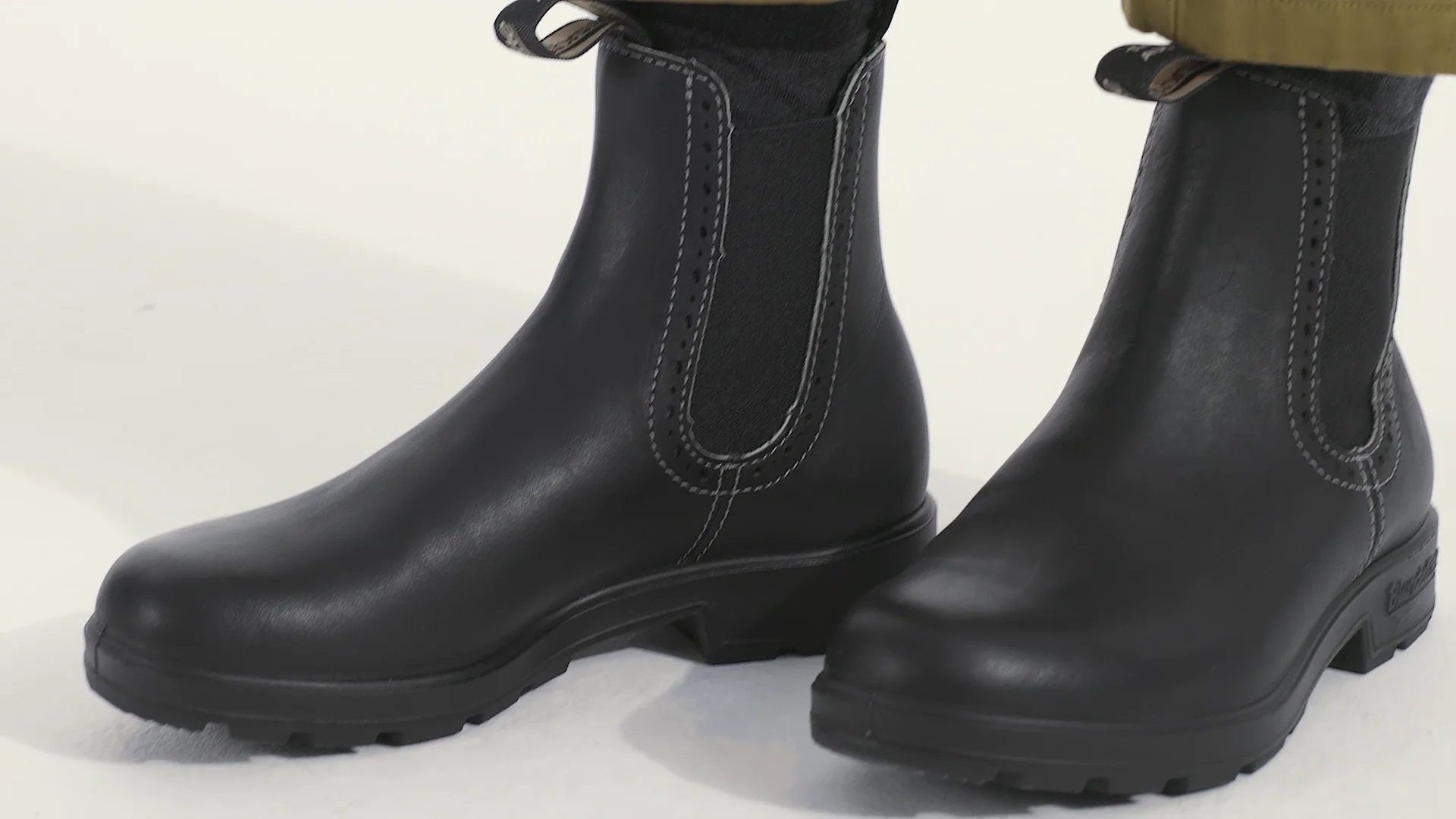Voltan Black Leather High Top Boots, Women's Originals 1448
