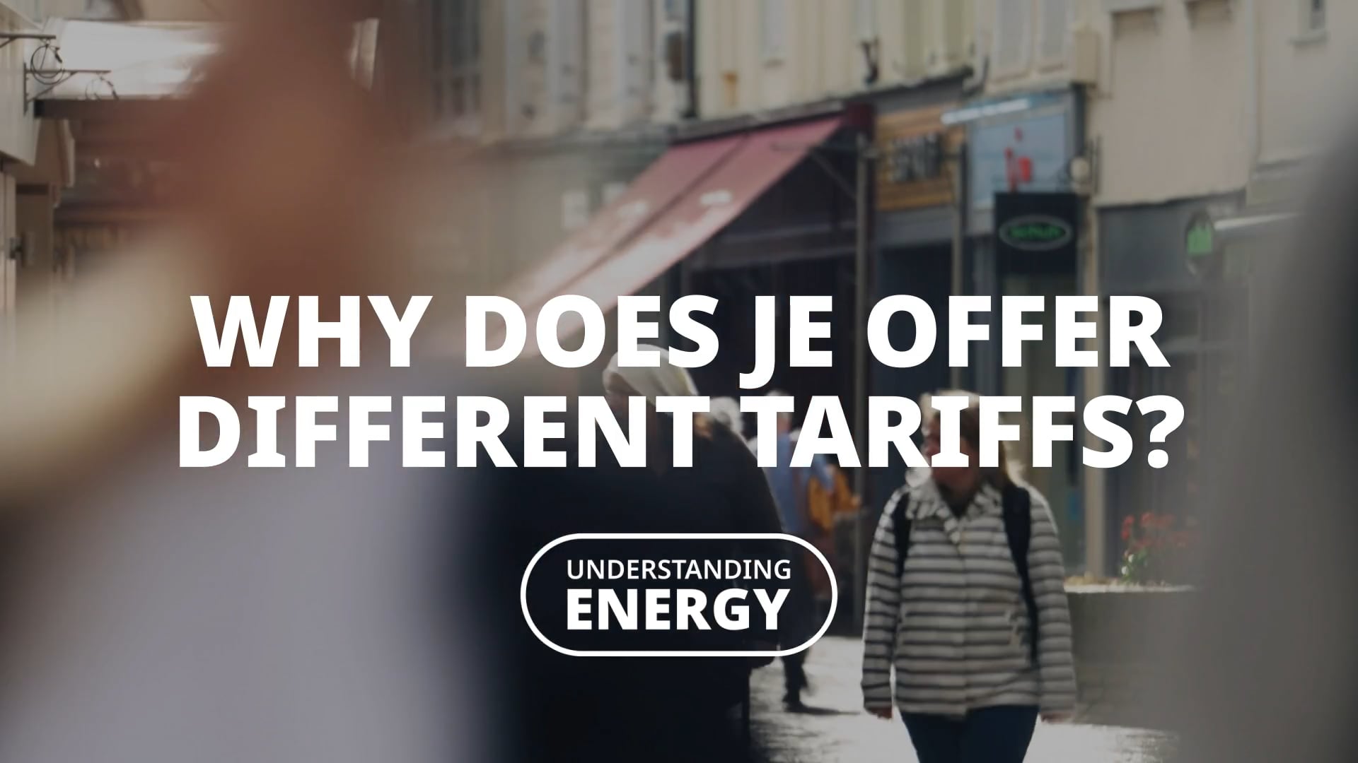 Understanding Energy: Why does JE offer different tariffs? Image