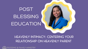 2025 Blessed Couple Education