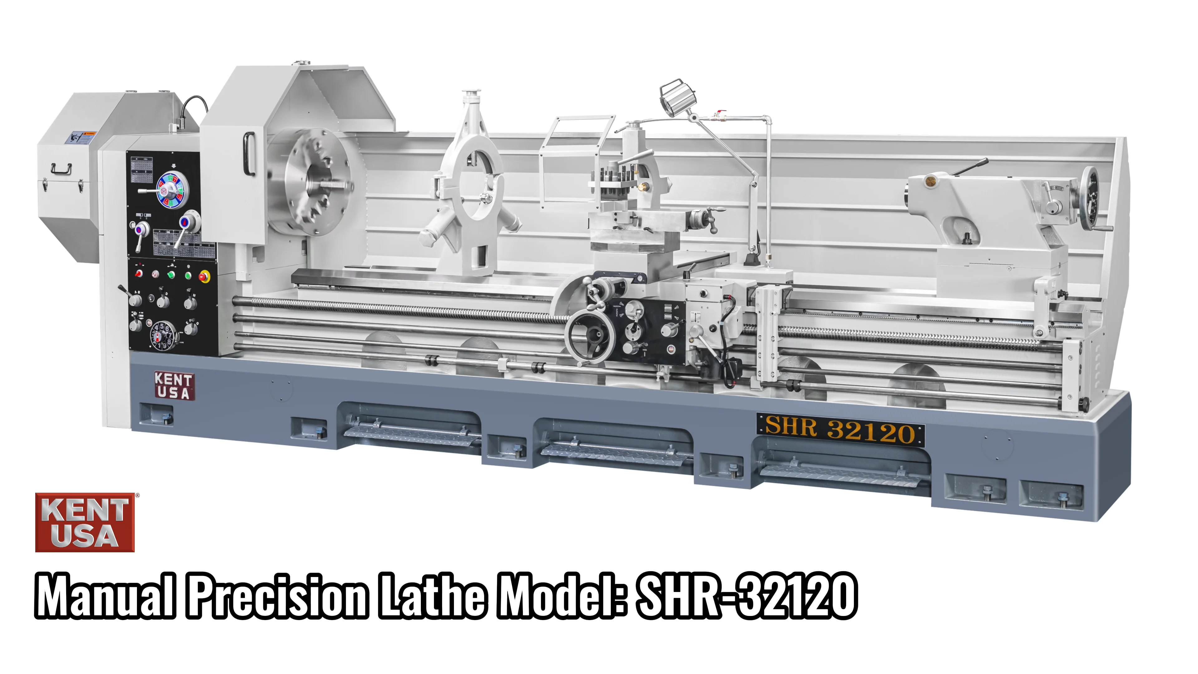Buy SHR-32 Series Manual Precision Lathes - Kent Industrial USA