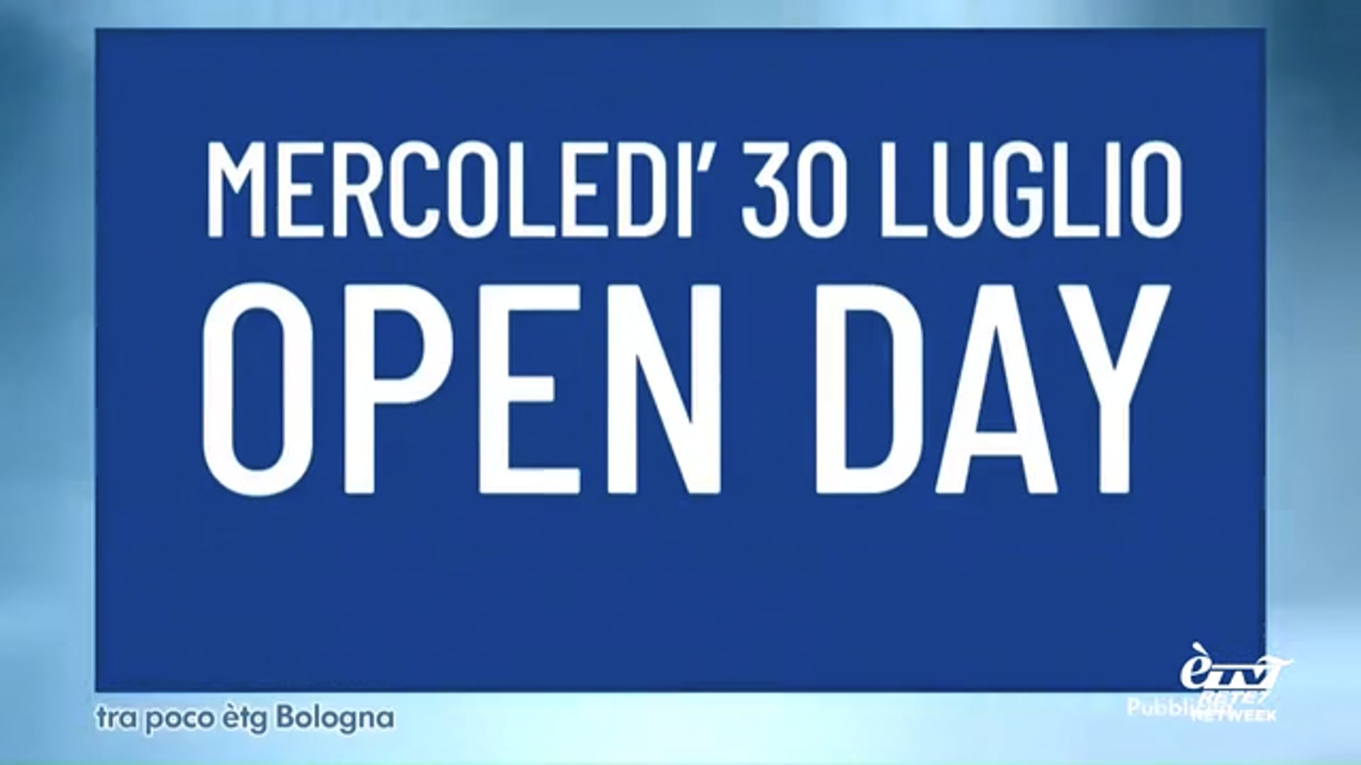 èTG –  Edizione Sera 18/07/2025