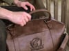 Weekendbag med navn, Brown - Hunting