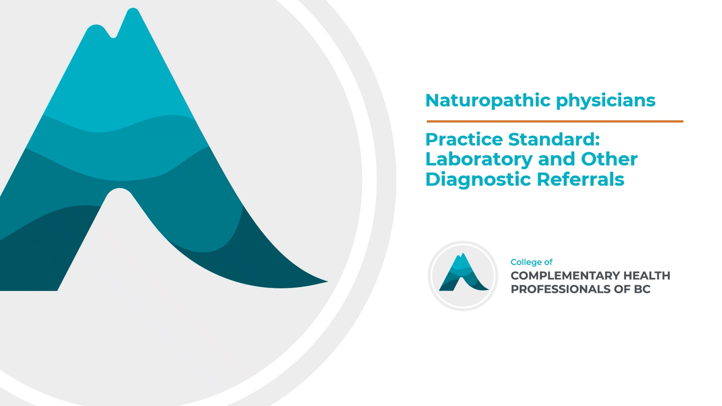 Naturopathic Physicians Practice Standard: Laboratory and other ...