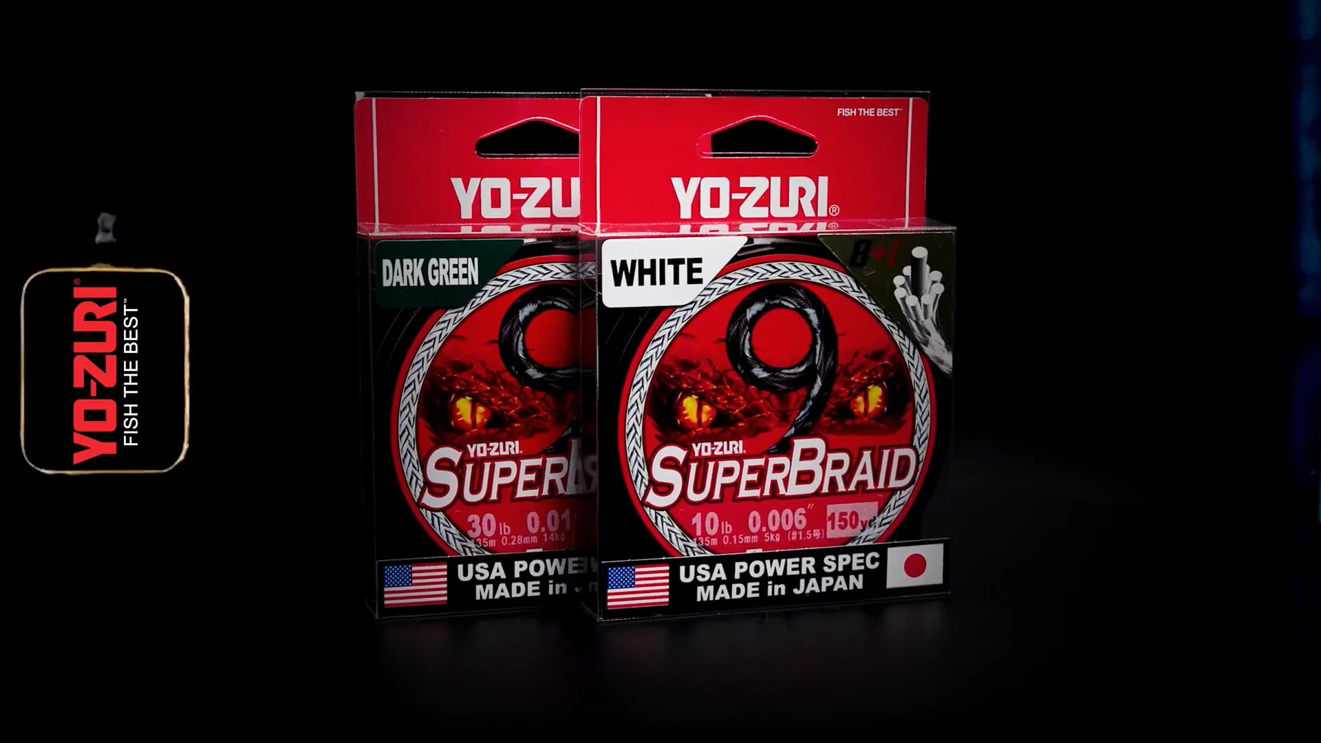 Yo-Zuri SuperBraid 9 5-Color Metered Filler Spools - 330 Yards