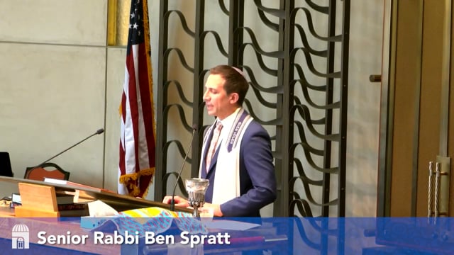 Words shared by Rabbi Spratt • Erev Shabbat 08/08/25