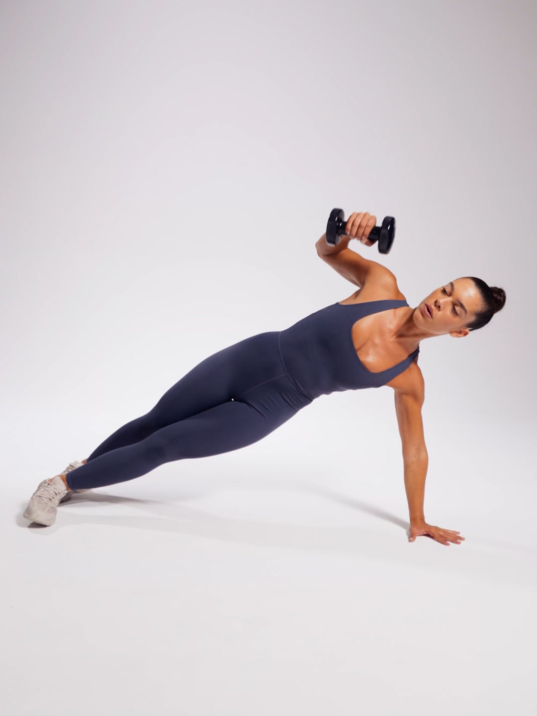 אוברול גב רייסר אורך 25” מבד nero