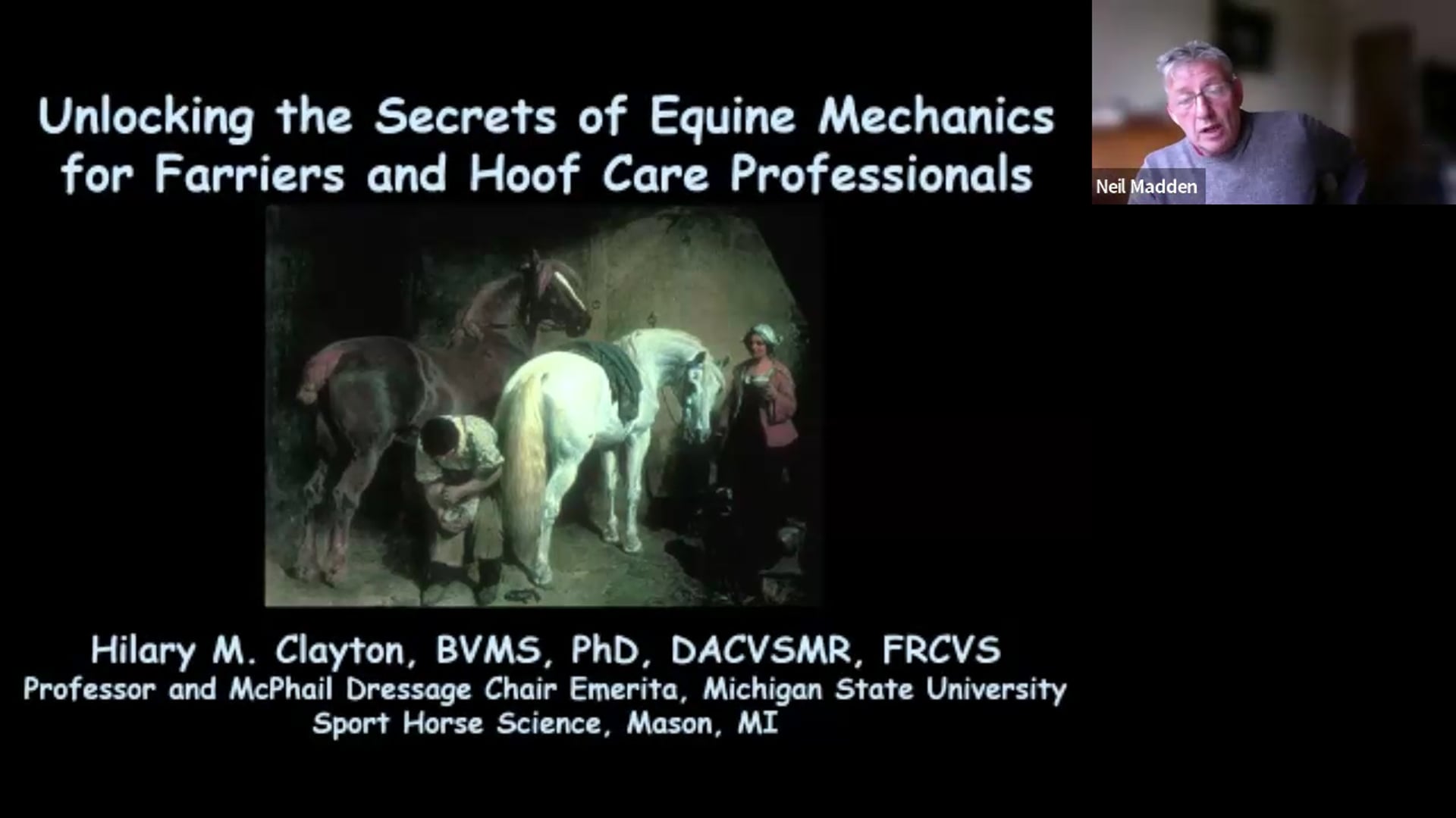 Webinar: Secrets of Equine Mechanics with Dr. Hillary Clayton
