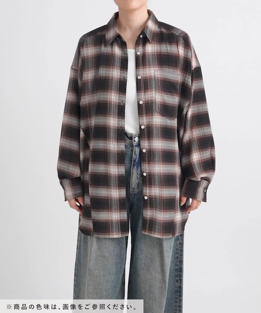 再入荷】オンブレチェック2WAYシャツ | [公式]ページボーイ(PAGEBOY)通販