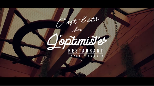 L’Optimist’e – Présentation de la terrasse du restaurant