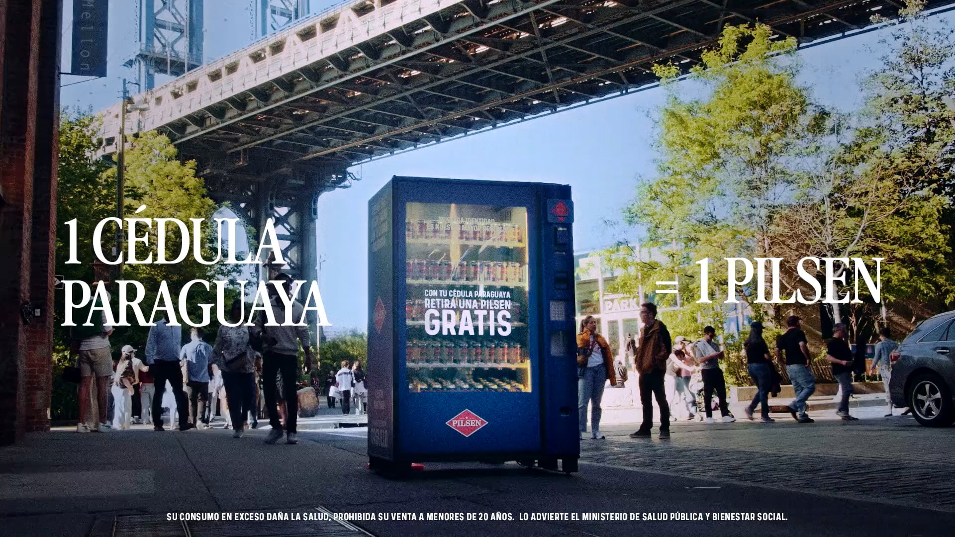 Pilsen Paraguay - Dispenser of Identity