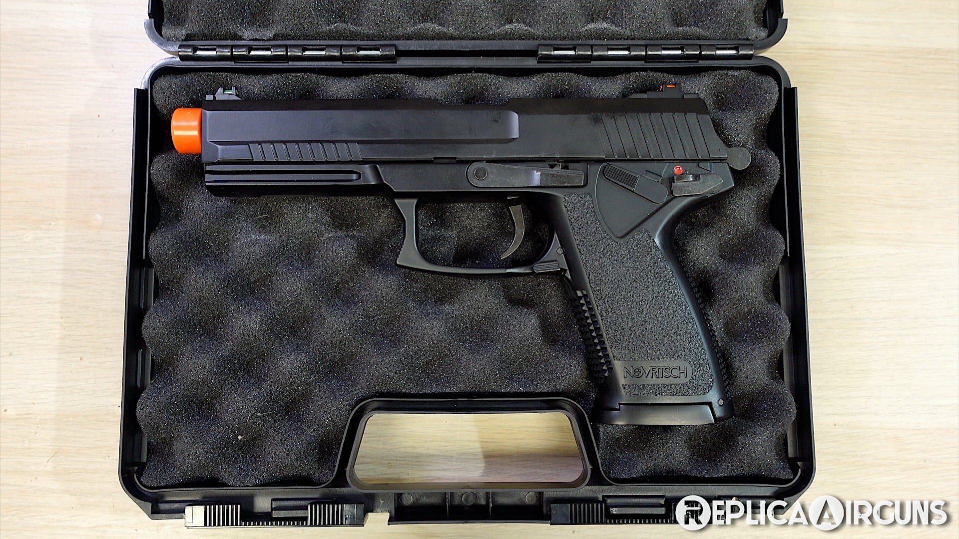 Novritsch SSX-23 NBB Airsoft Sniper Pistol Table Top Review