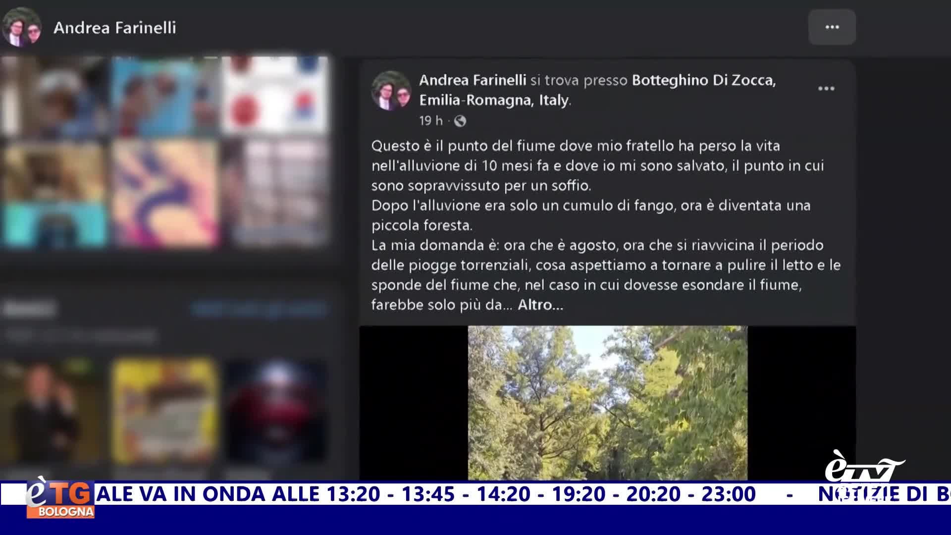 èTG –  Edizione Sera 11/08/2025