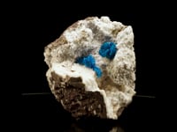 Cavansite and Pentagonite on Matrix From Pune, India