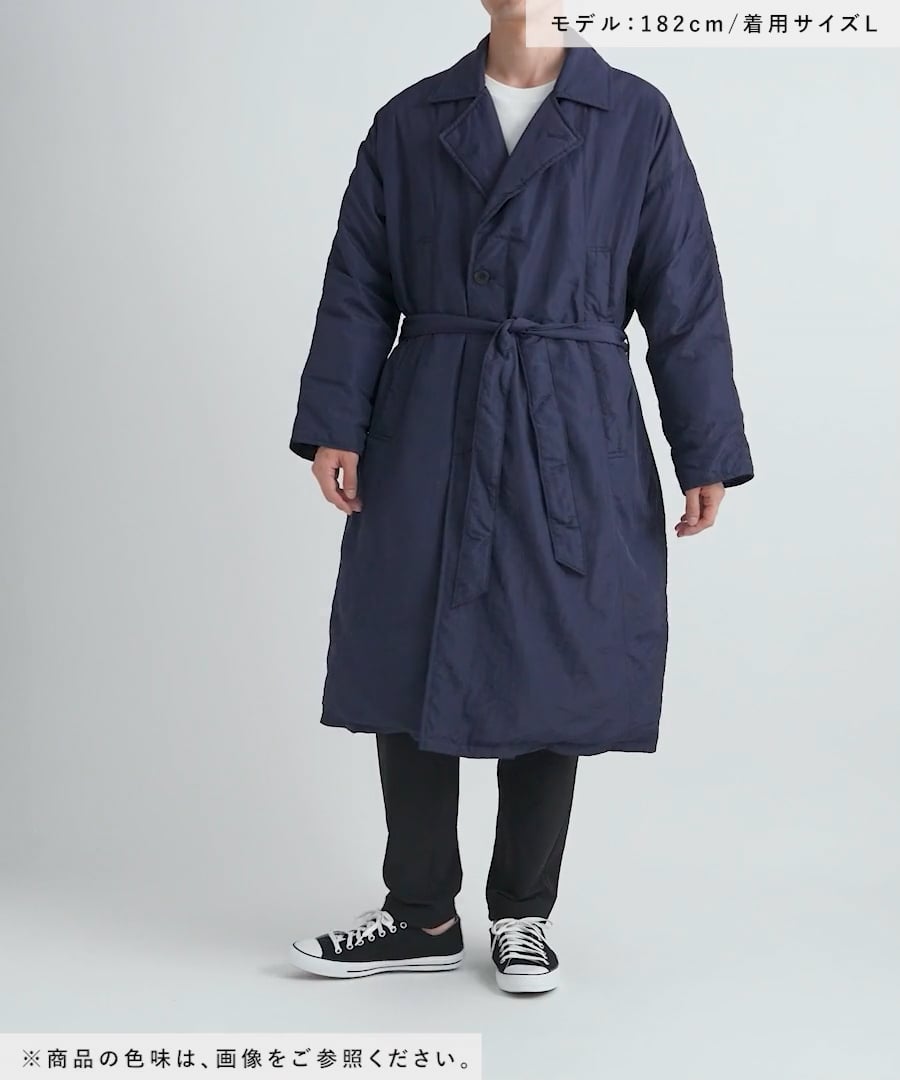 NUMERALS ヌメラルズ　タイロッケンコート Lサイズ 撥水　ネイビー NUMERALS ヌメラルズ タイロッケンコート Lサイズ 撥水 ネイビー