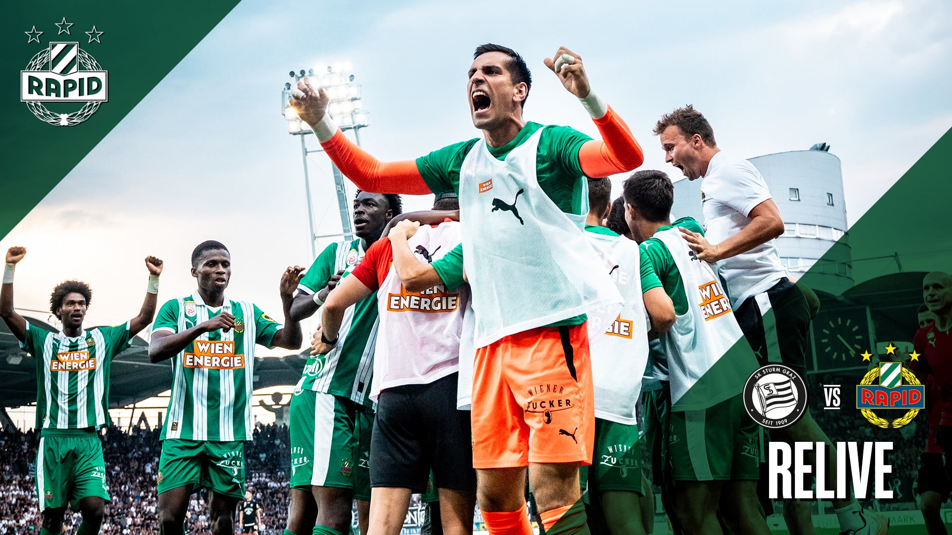Relive: Sturm Graz – SK Rapid | 10.08.2025