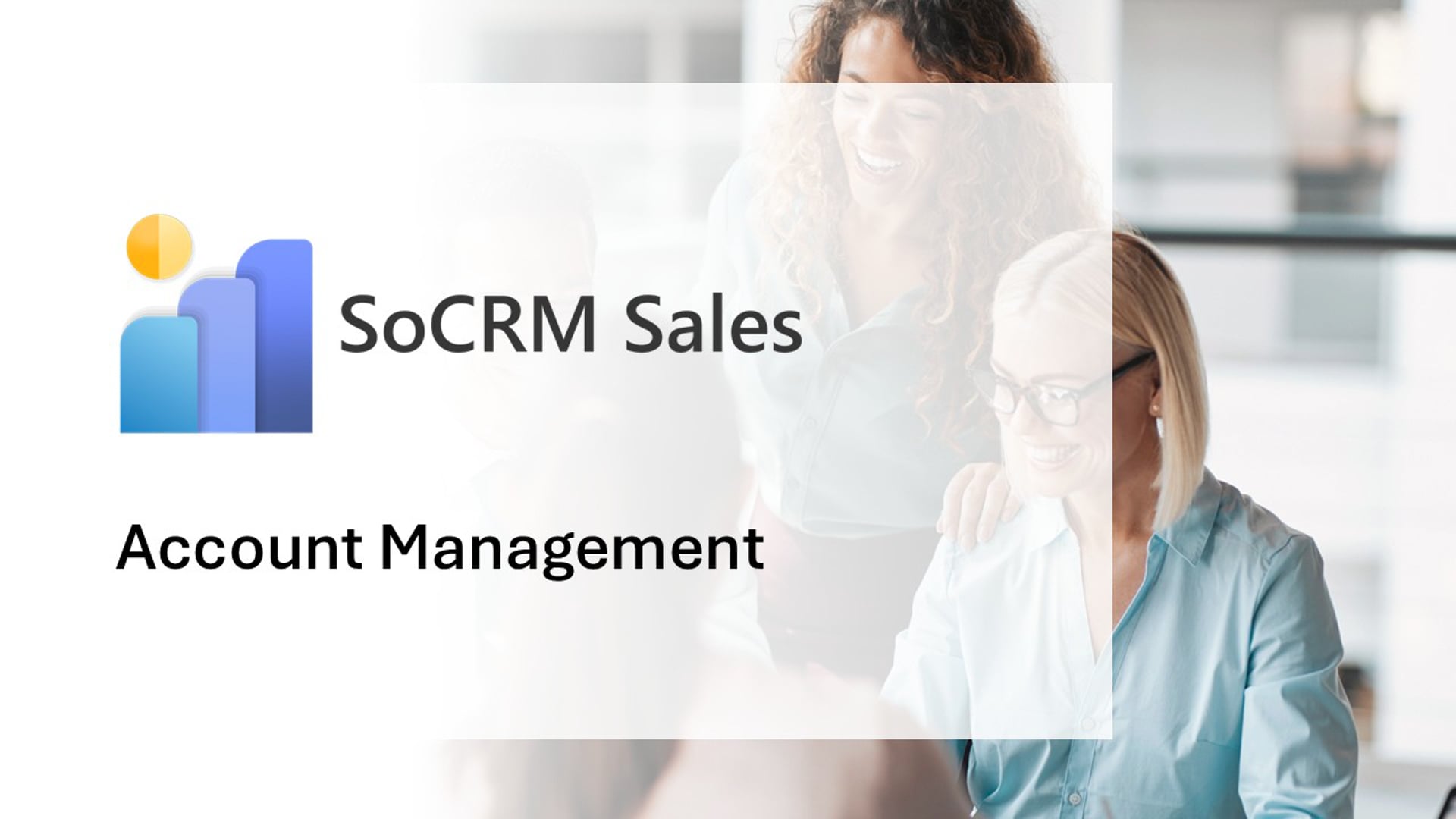 SoCRM Sales - Account Management