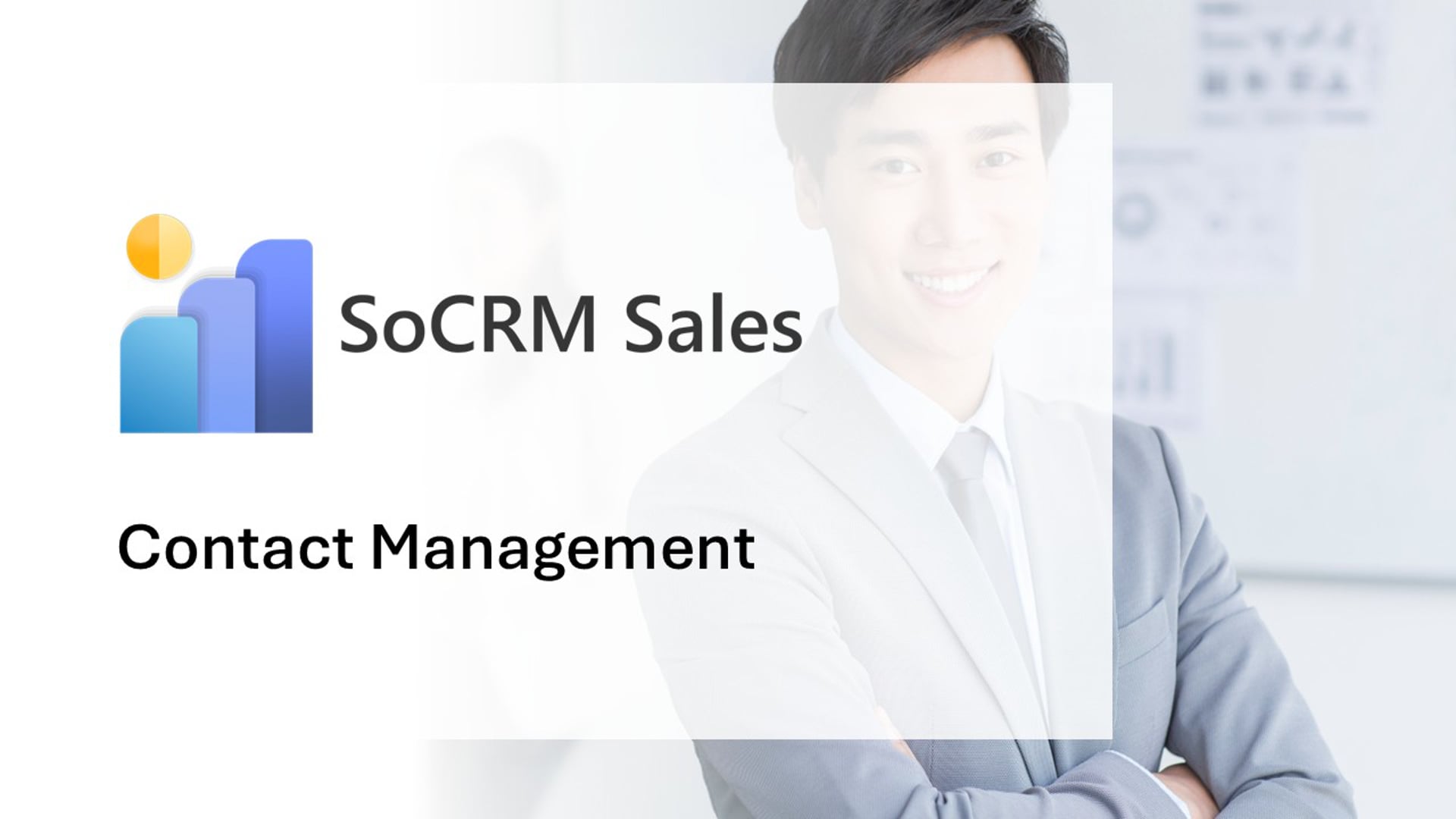 SoCRM Sales - Contact Management
