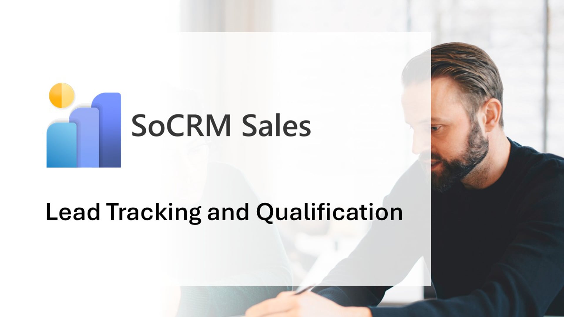 SoCRM Sales - Lead Tracking and Qualification