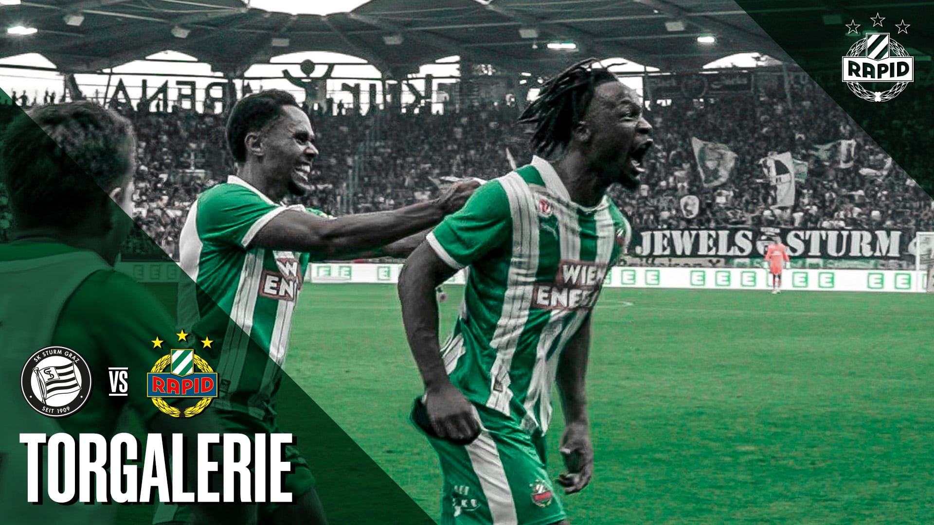 Torgalerie: M'Buyi mit dem 2:1 gegen Sturm