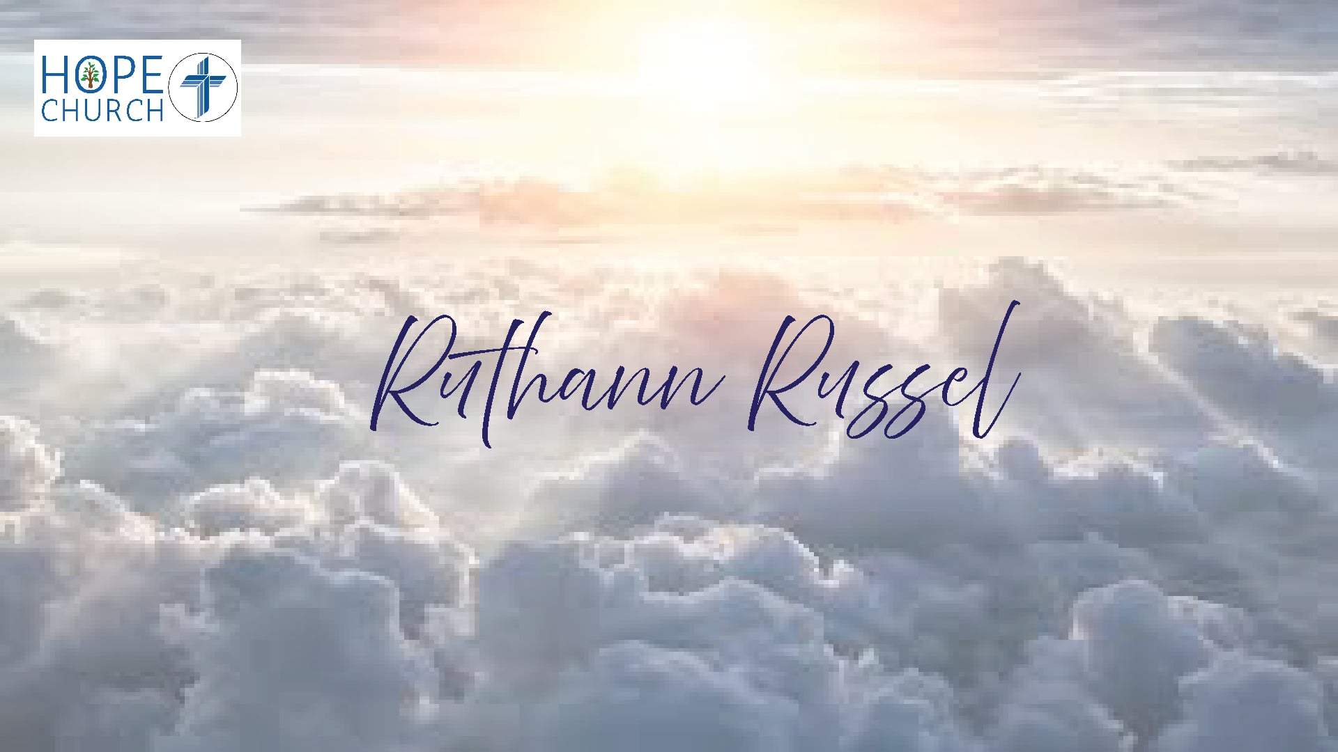 Ruthann Russel Memorial Service