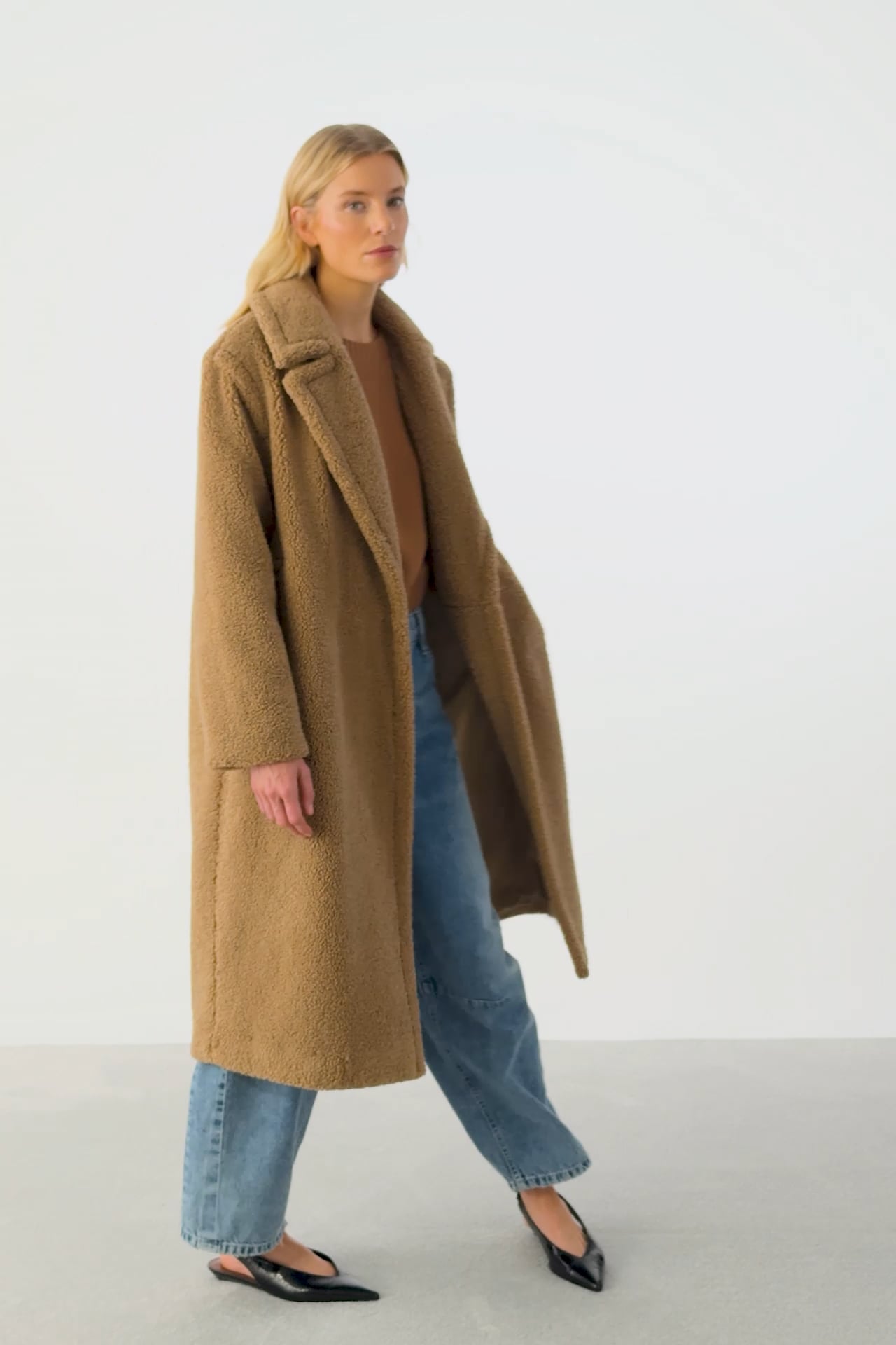 Winter coat - camel