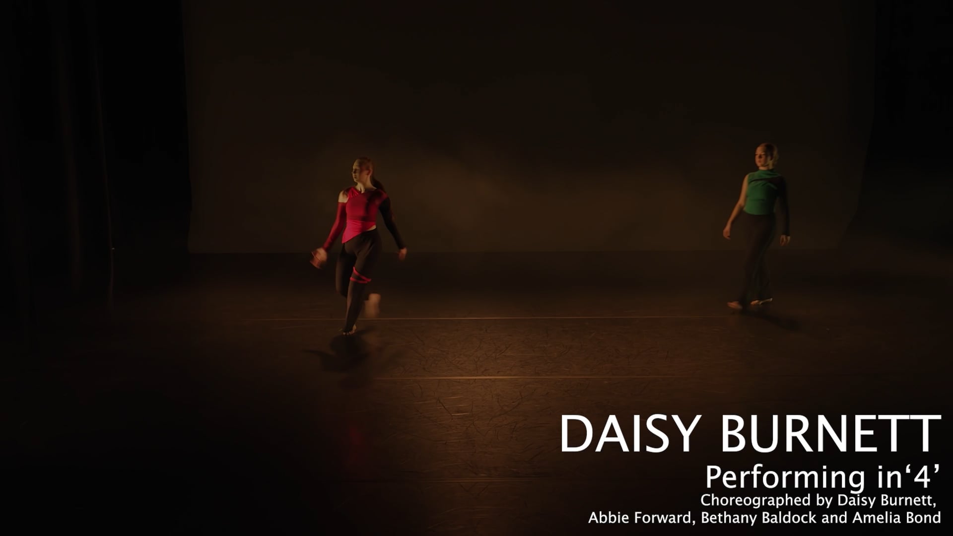 4 – Daisy Burnett, BA (Hons) Dance