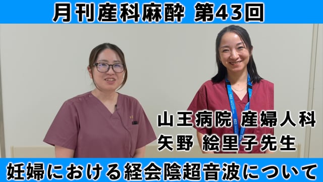 第43回　妊婦における経会陰超音波