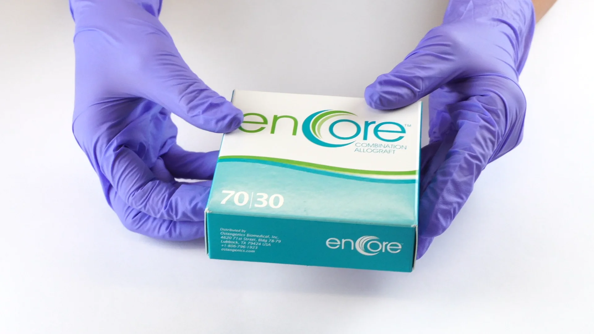 enCore® 70/30 Combination Allograft (FDBA & DFDBA) - Osteogenics
