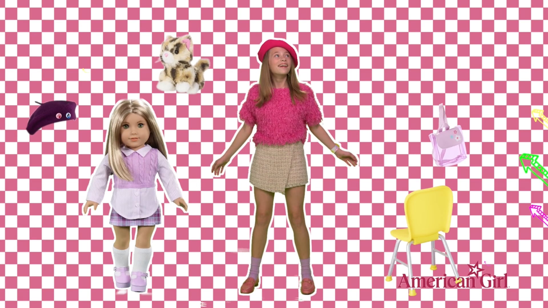 Twinning in the 90's - American Girl