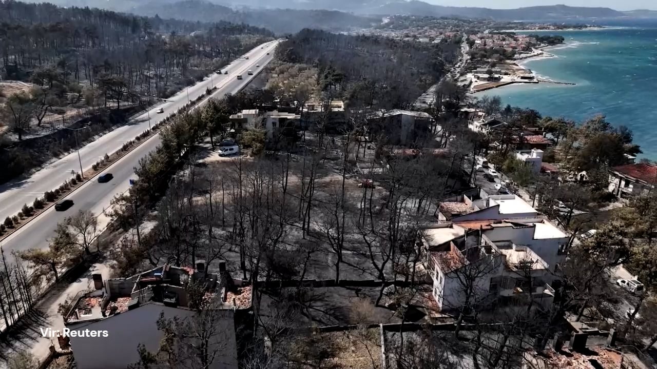 V Sredozemlju zaradi požarov množične evakuacije