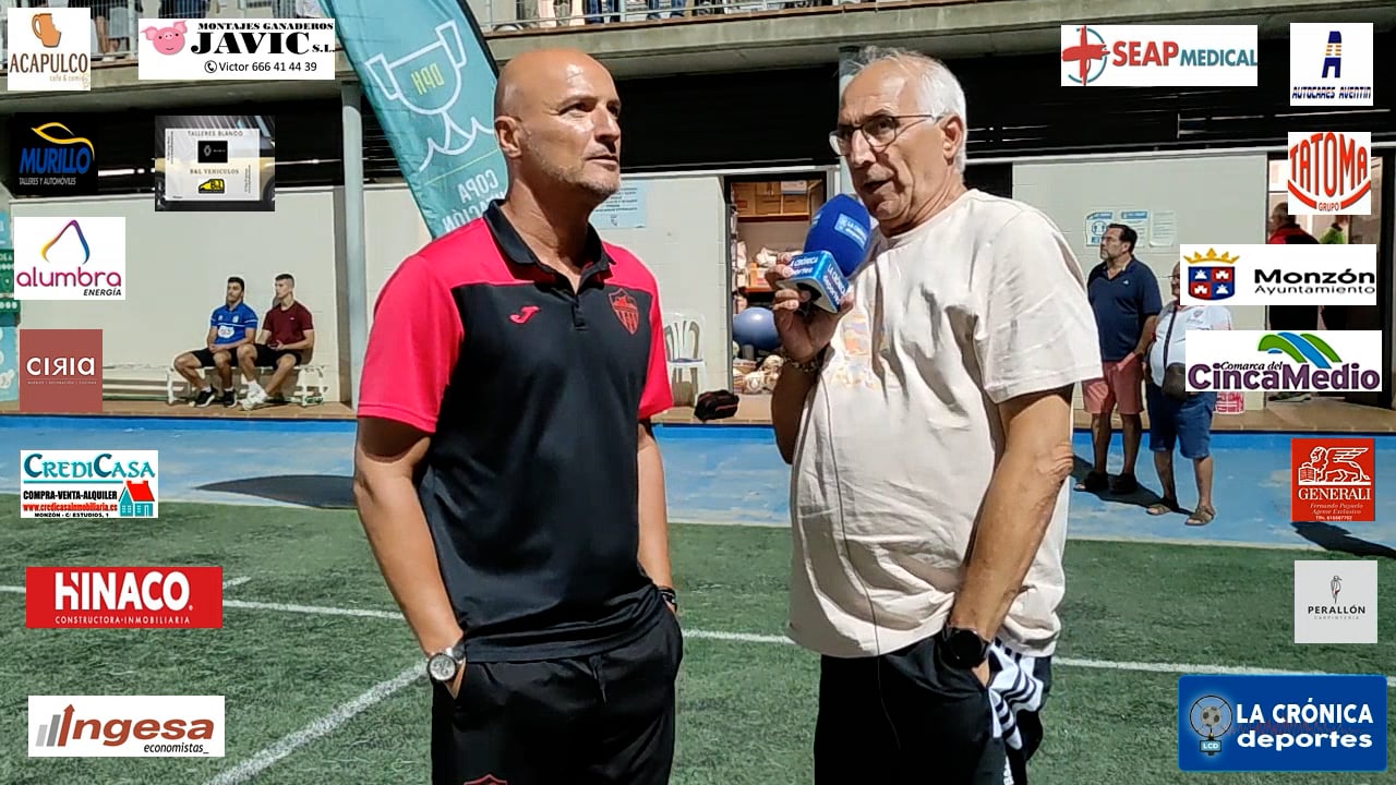 COPA  DIPUTACIÓN PROVINCIAL DE HUESCA  CUARTOS DE FINAL   TAMARITE 2-0 AT.MONZÓN  ALUMBRA   ISMAEL  MARIANI ( ENTRENADOR AT.MONZÓN  ALUMBRA )