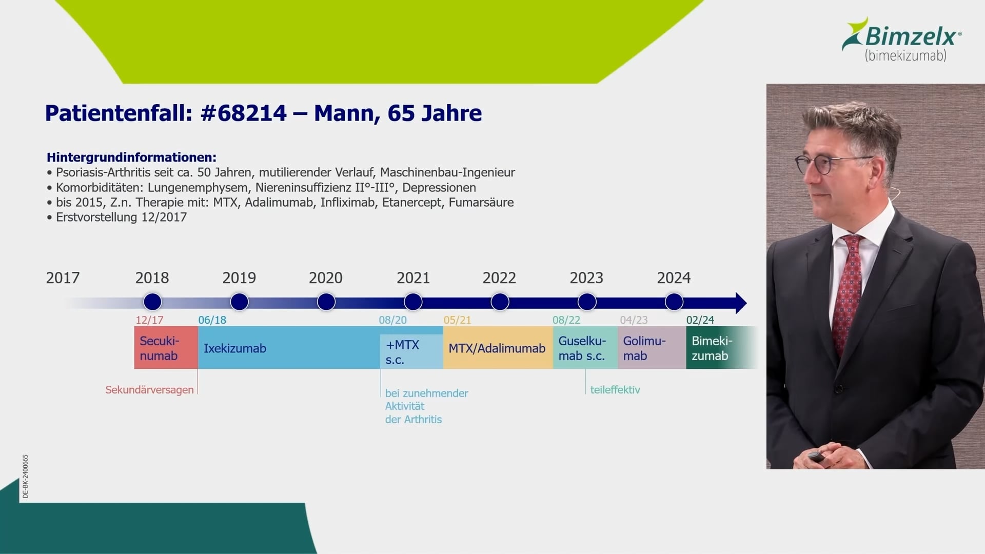 Patient Cases PsA_Behandlungserfahrungen aus der Praxis