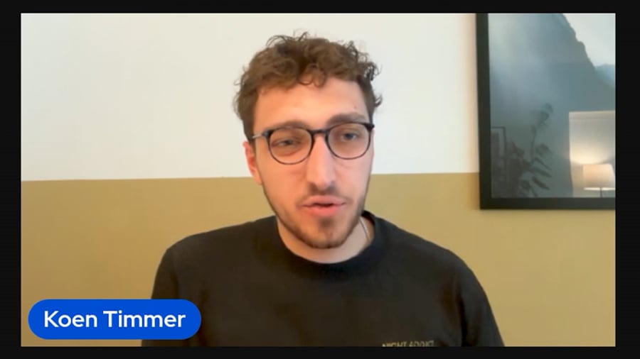 Video testimonial van Koen Timmer