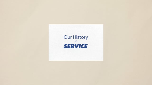 Service Credit Union - "Our History of Service"