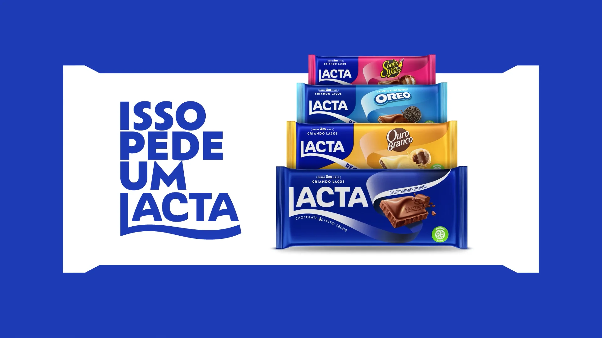Chocolate Lacta Laka Oreo Branco 80g - comper