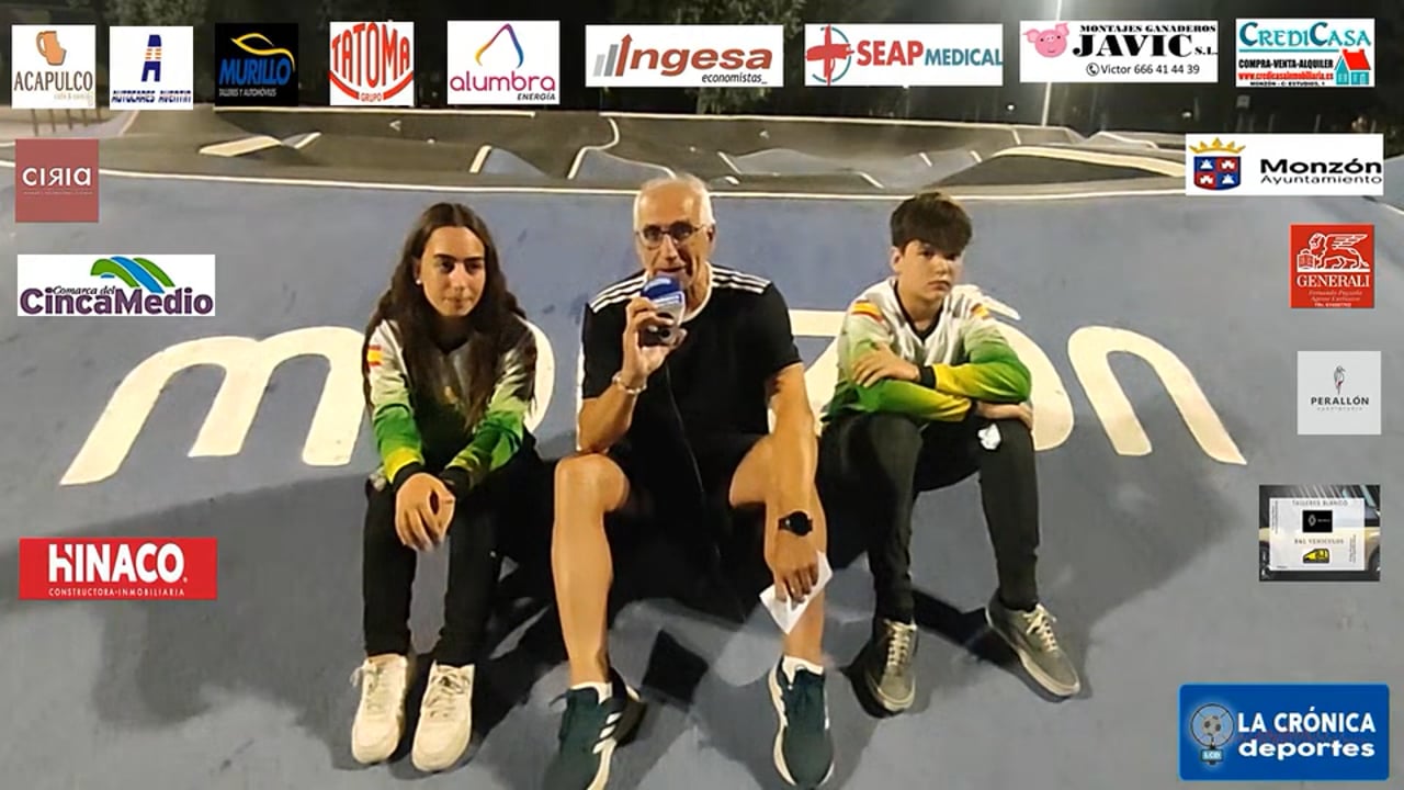 A  LA  VUELTA  DEL MUNDIAL  JUNIOR DE  PUMPTRACK  CELEBRADO EN SUECIA  VALERIA Y MARCOS BARRANCO ASO NOS HABLAN DE SU EXPERIENCIA.  VALERIA  FUE 2º Y MARCOS 5º EN UNA GRAN PARTICIPACIÓN 