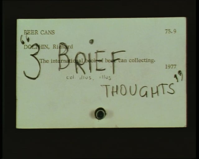 Thumbnail for 3 Brief Thoughts