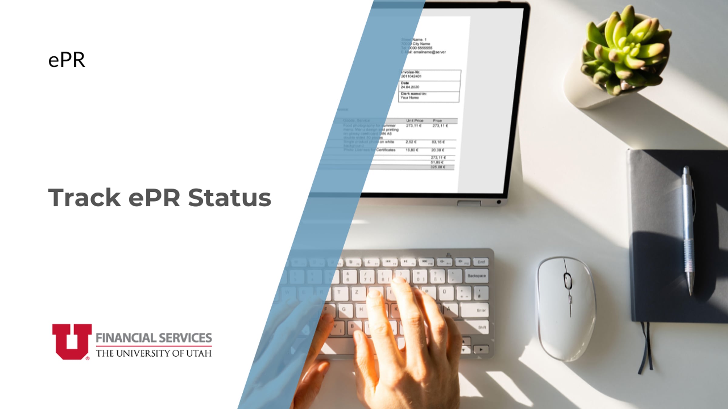 Track ePR Invoice Status