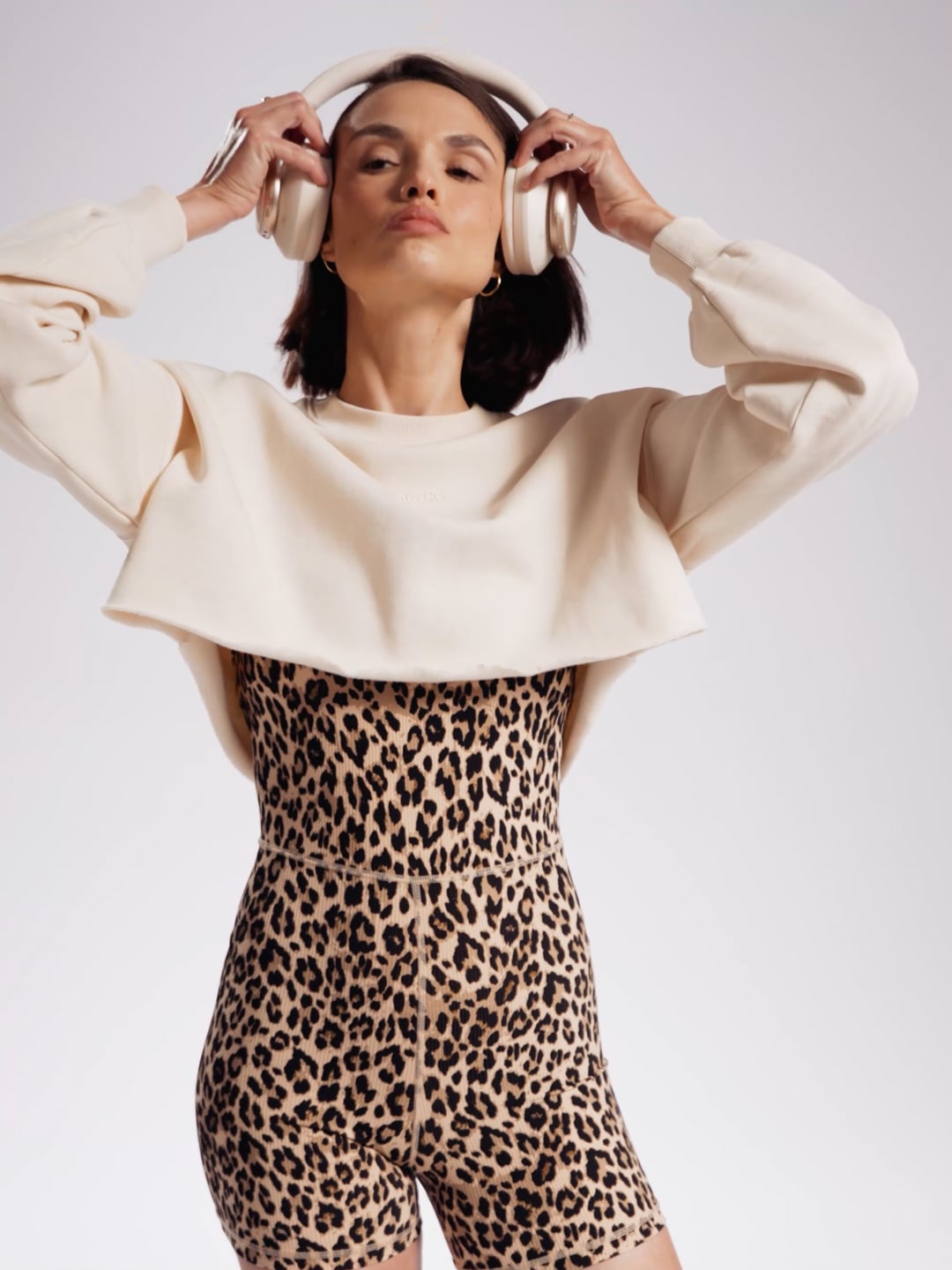 סווטשירט רחב קרופ