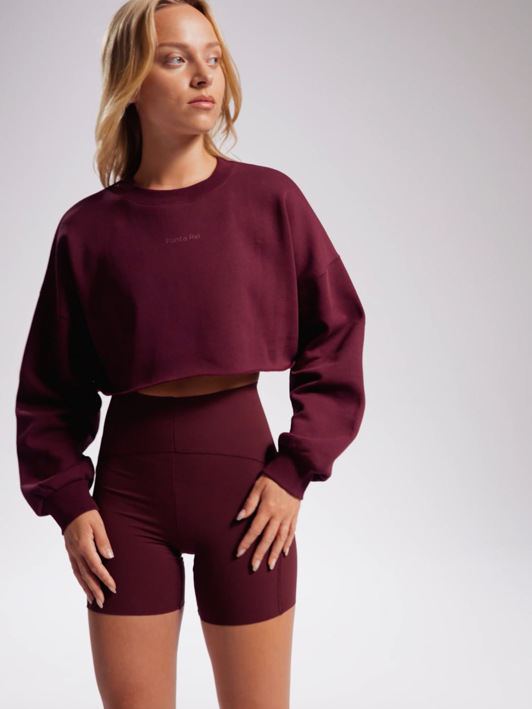 סווטשירט רחב קרופ