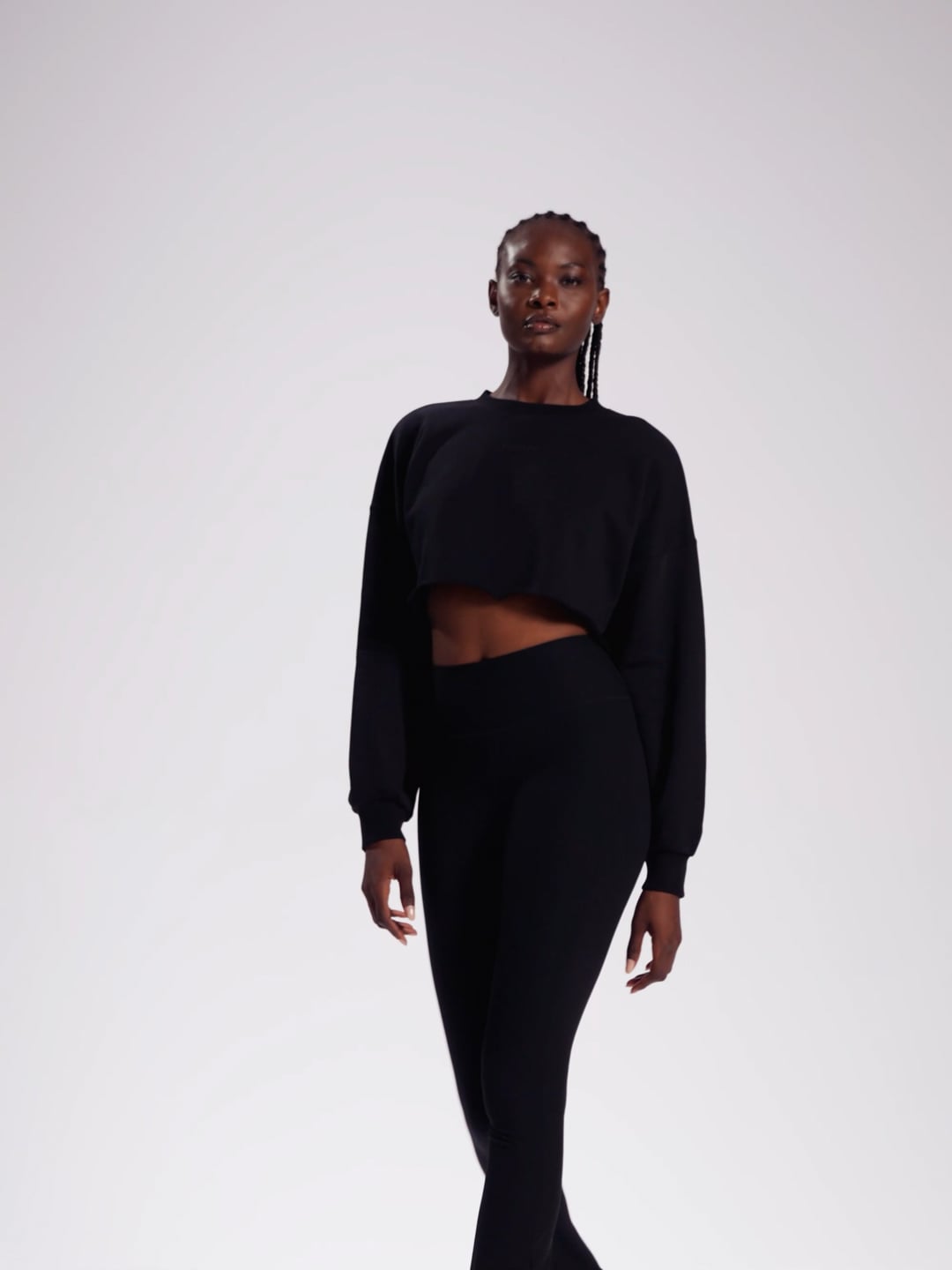 סווטשירט רחב קרופ