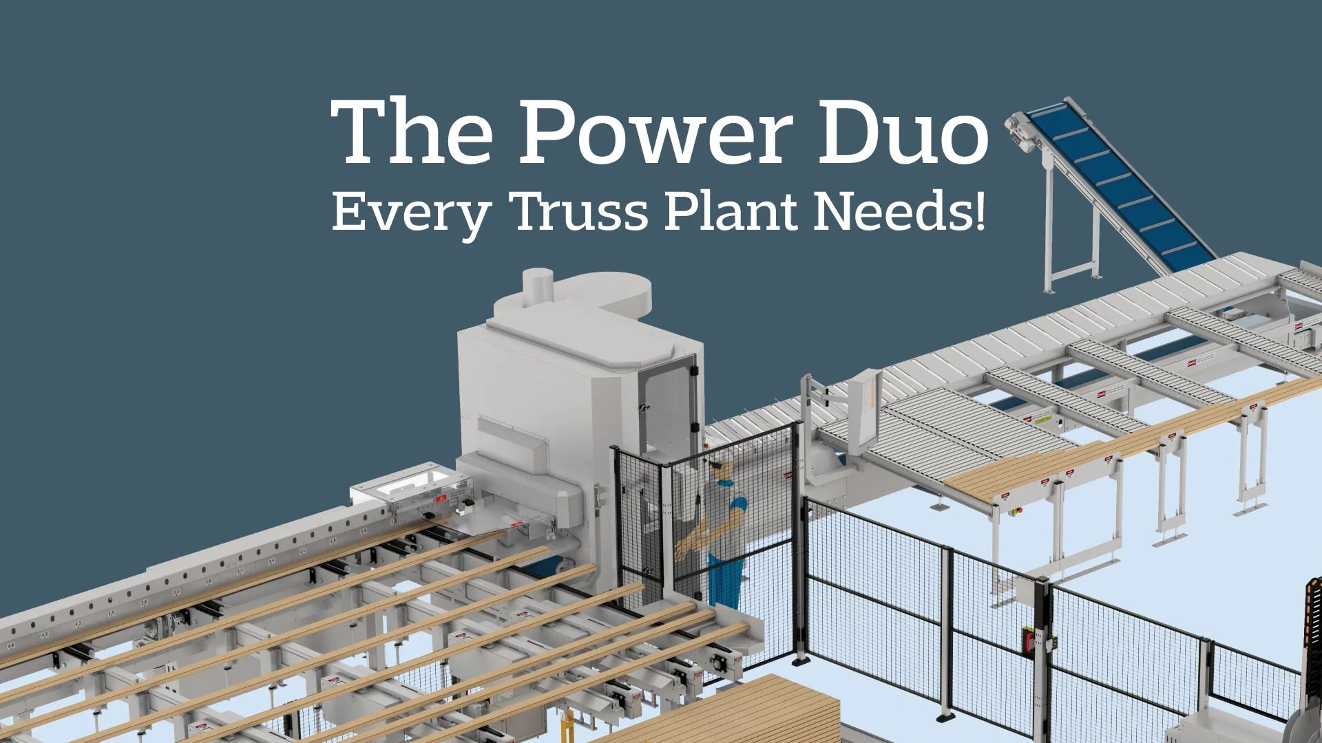 Automated & Manual Saws for Frame & Truss Production