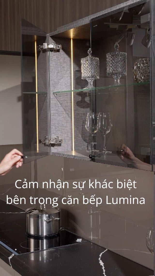 cảm nhận sự khác biệt bên trong căn bếp lumina