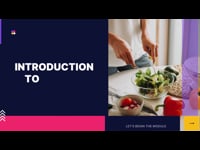Module 1 Introduction to Salads