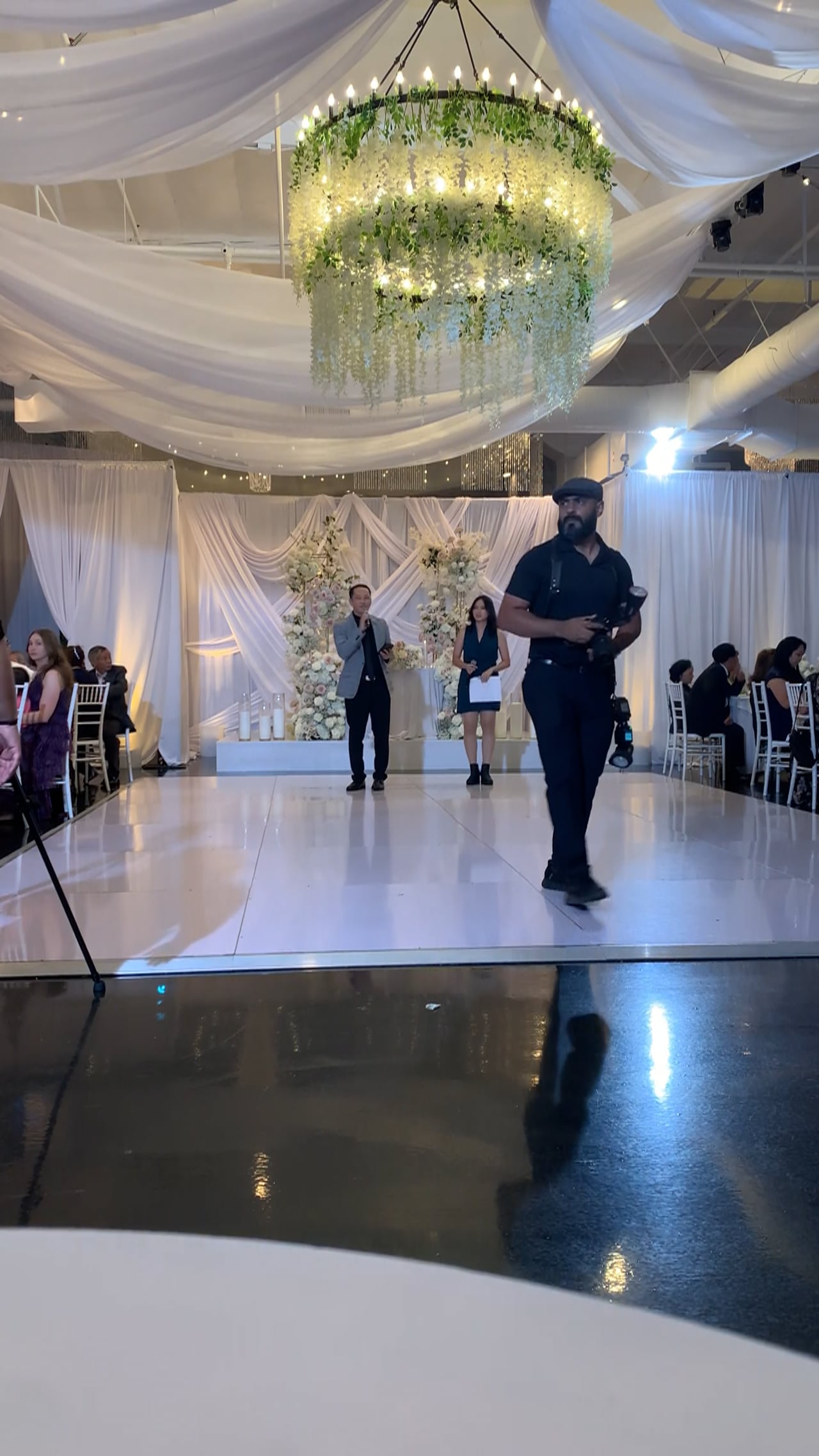 Scott Jonokuchi & Erin Vo hosting a Vietnamese wedding